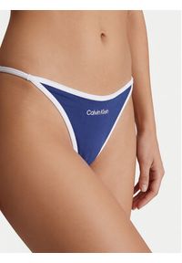 Calvin Klein Underwear Stringi LV00QF8892 Niebieski. Kolor: niebieski #3