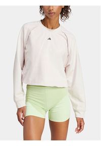 Adidas - adidas Bluza techniczna Power IT9199 Różowy Loose Fit. Kolor: różowy. Materiał: syntetyk #5