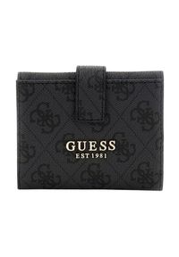 Guess - GUESS Czarny portfel damski Laurel. Kolor: czarny. Materiał: skóra ekologiczna #3