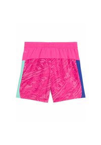Puma - Młodzieżowe szorty bramkarskie Manchester City 25/26 PUMA. Kolor: różowy. Materiał: tkanina