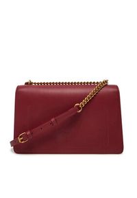 Pinko - PINKO Torebka Love One Classic Dc PE 25 PCPL 100941 A0F1 Bordowy. Kolor: czerwony. Materiał: skórzane #6