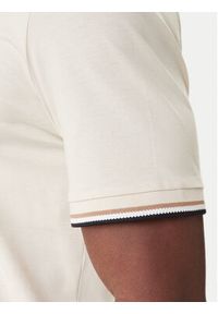BOSS T-Shirt Thompson 04 50501097 Écru Regular Fit. Kolor: kremowy. Materiał: bawełna #3