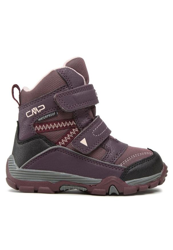 CMP Śniegowce Kids Pyry Snow Boot Wp 38Q4514 Fioletowy. Kolor: fioletowy. Materiał: skóra