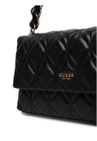 Guess Torebka Maxine HWQG97 33200 Czarny. Kolor: czarny. Materiał: skórzane #5