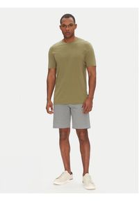 BOSS T-Shirt Thompson 01 50468347 Zielony Regular Fit. Kolor: zielony. Materiał: bawełna #5