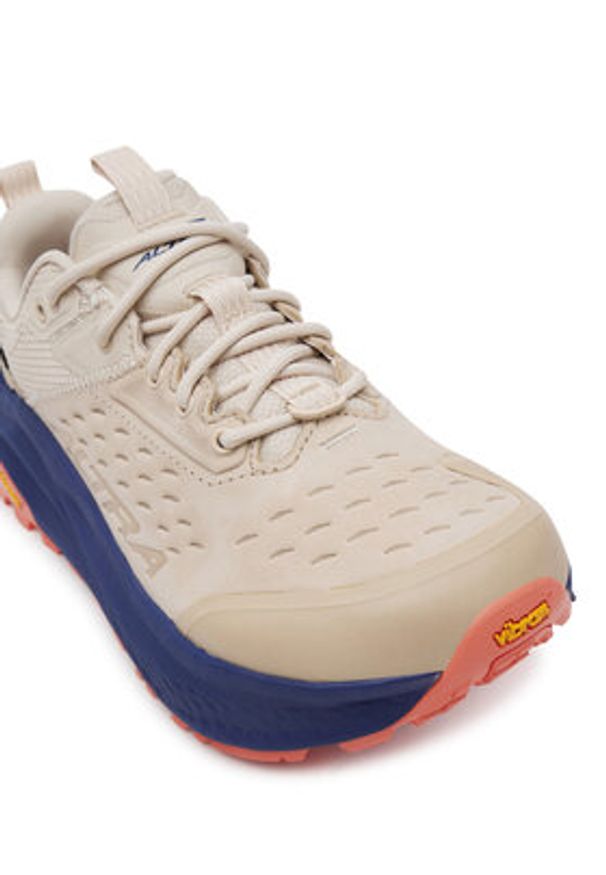 Altra Trekkingi Olympus 6 Hike Low GTX GORE-TEX AL0A85NN9 Beżowy. Kolor: beżowy. Materiał: skóra