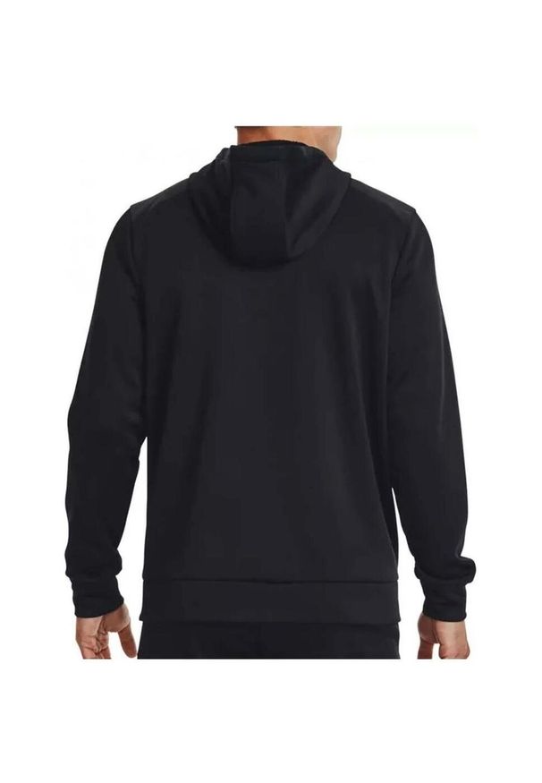 Bluza męska Under Armour Armour Fleece Full-Zip Hoodie. Kolor: czarny. Sport: fitness