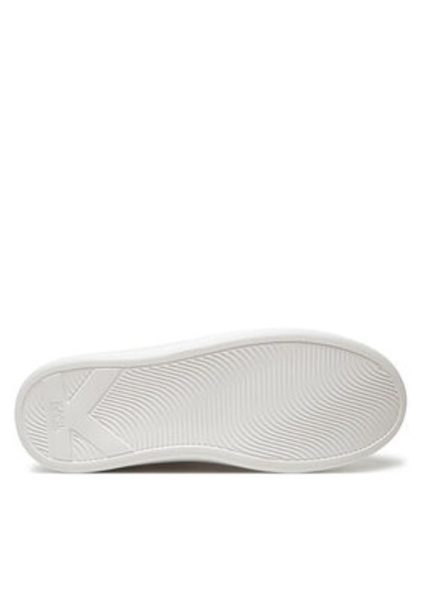 Karl Lagerfeld - KARL LAGERFELD Sneakersy Kapri KL62548F Biały. Kolor: biały. Materiał: skóra