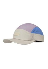 Damska czapka z daszkiem Buff 5 Panel Go Cap. Kolor: niebieski. Materiał: poliester, elastan. Styl: sportowy #1