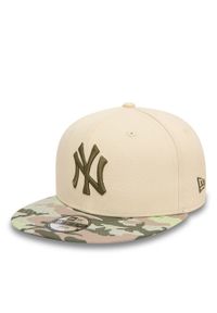 New Era Czapka z daszkiem Youth Contrast 9Fif 60565304 Beżowy. Kolor: beżowy. Materiał: materiał, bawełna