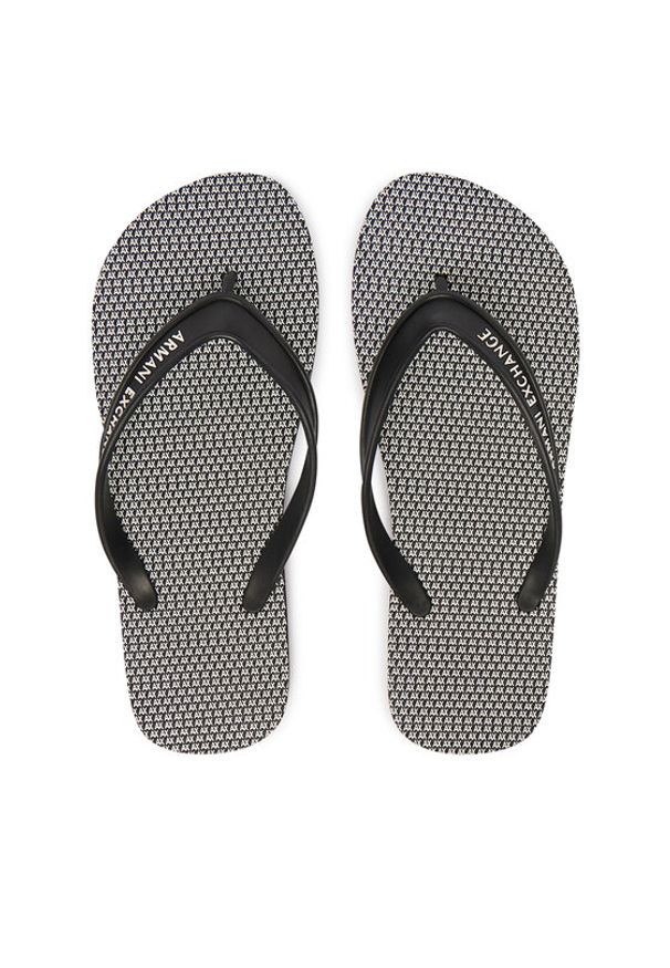 Armani Exchange Japonki XUQ002 XV676 MC562 Czarny. Kolor: czarny. Materiał: syntetyk