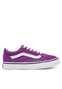 Vans Tenisówki Old Skool VN000CYVE2T1 Fioletowy. Kolor: fioletowy. Materiał: skóra, zamsz #1