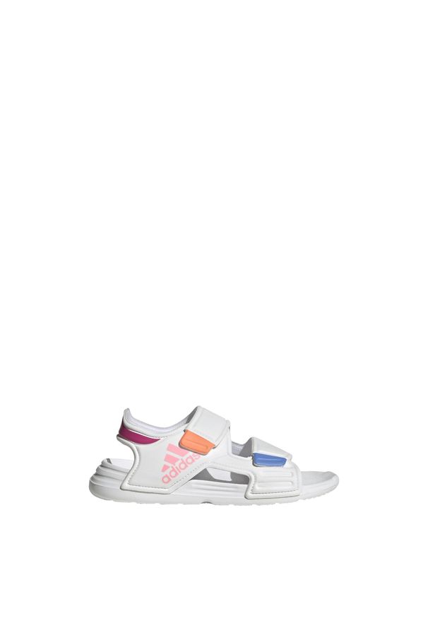 Adidas - Altaswim Sandals. Kolor: biały, wielokolorowy, różowy