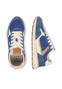G-Star RAW - G-Star Raw Sneakersy EO-XAVI-01 Niebieski. Kolor: niebieski. Materiał: materiał #3