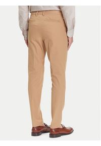 BOSS Chinosy P-Kaiton1 50543945 Beżowy Slim Fit. Kolor: beżowy. Materiał: bawełna #4