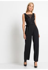 bonprix - Kombinezon. Okazja: na imprezę. Kolor: czarny #1
