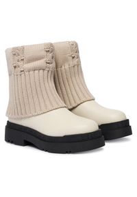 Liu Jo Botki Love 65 SF5121 TX330 Écru. Materiał: skóra #6