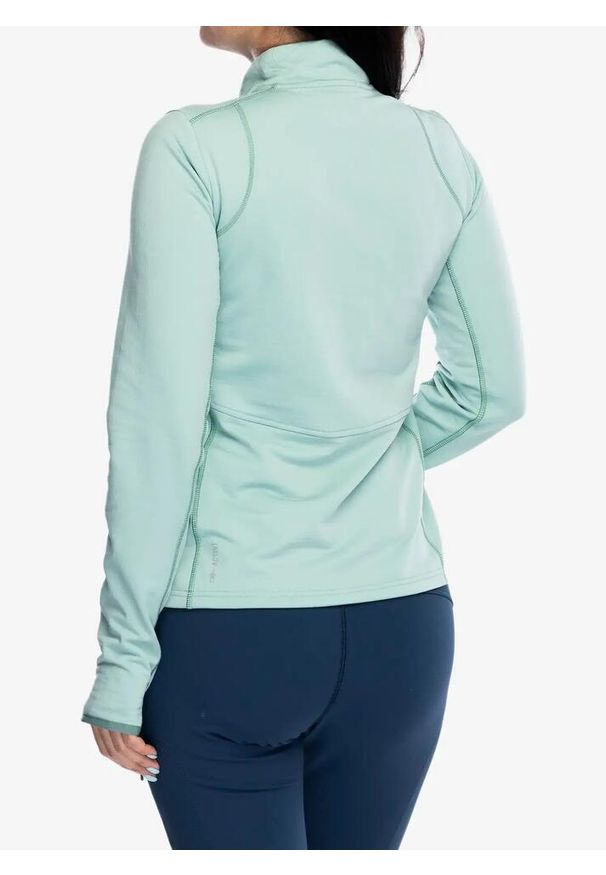 Bluza termoaktywna damska Smartwool Active Fleece 1/2 Zip. Kolor: zielony