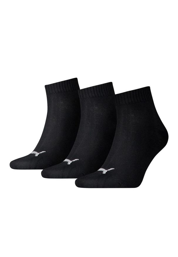 Puma - Skarpety Za Kostkę Unisex Dla Dorosłych (zestaw 3 Sztuk). Kolor: czarny. Sport: tenis