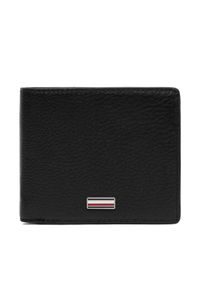 TOMMY HILFIGER - Tommy Hilfiger Portfel Th Central Cc Flap And Coin AM0AM14497 Czarny. Kolor: czarny. Materiał: skóra #1