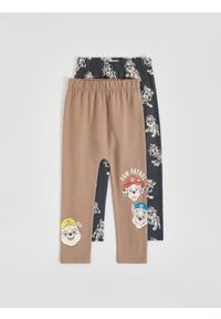 Reserved - Legginsy Psi Patrol 2 pack - granatowy. Kolor: niebieski. Materiał: bawełna, dzianina #1