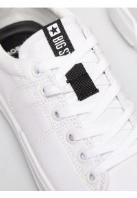 Big-Star - Sneakersy męskie białe NN174154 101. Okazja: na spacer. Kolor: biały. Materiał: materiał. Sezon: lato