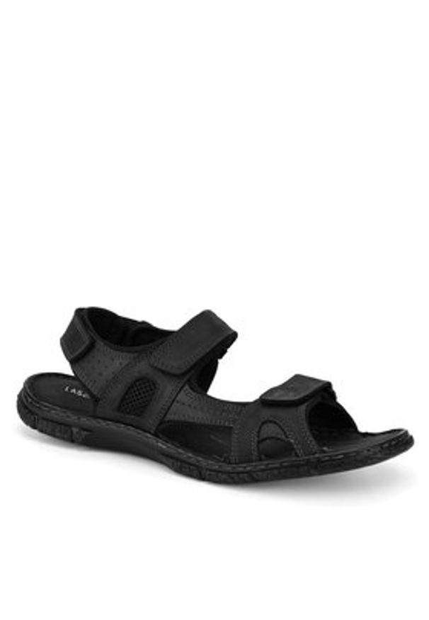 Lasocki Sandały KODIAQ-01 MI18 Czarny. Kolor: czarny. Materiał: skóra