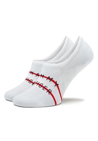TOMMY HILFIGER - Tommy Hilfiger Zestaw 2 par stopek męskich 701222189 Biały. Kolor: biały. Materiał: bawełna, materiał