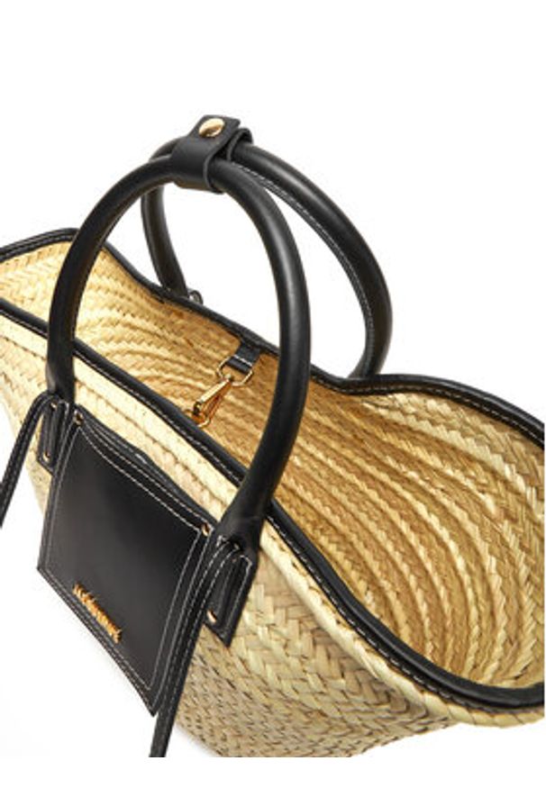 JACQUEMUS Torebka Le Panier Soli 23E223BA045-3060 Beżowy. Kolor: beżowy