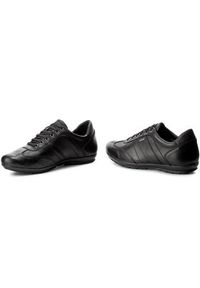 Geox Półbuty U Symbol B Abx B U44P2B 00043 C9999 Czarny. Kolor: czarny. Materiał: skóra