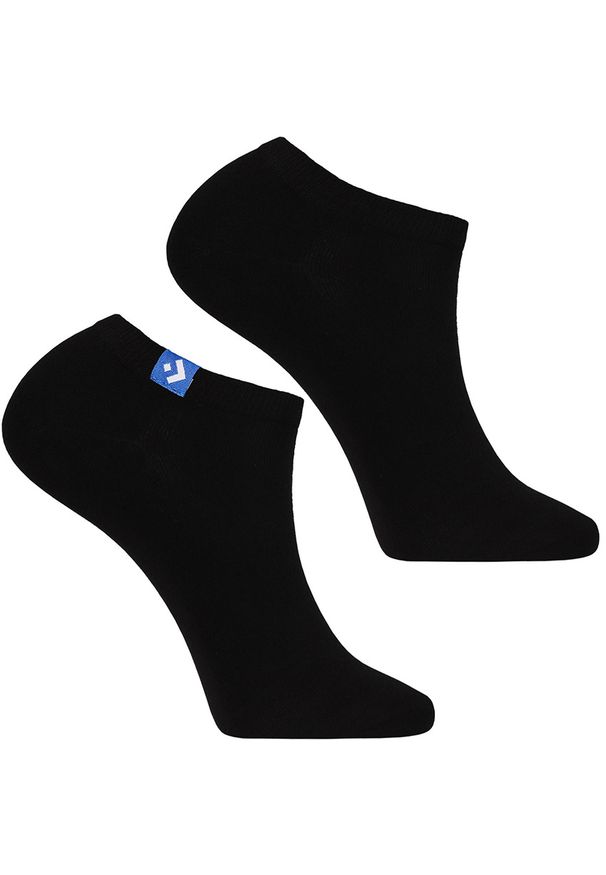 Czarne Męskie Stopki Moraj 2 Pary. Kolor: czarny. Materiał: bawełna. Wzór: kolorowy