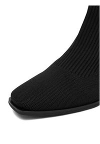 DeeZee Botki 9503A Czarny. Kolor: czarny. Materiał: materiał #4
