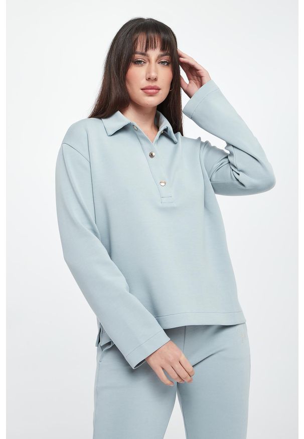 Bluza damska polo Ticia JOOP!. Typ kołnierza: polo