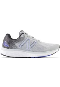 Buty męskie New Balance Fresh Foam 680 v7 M680WN7 – szare. Kolor: szary. Materiał: materiał, syntetyk, guma. Szerokość cholewki: normalna. Sport: fitness #1