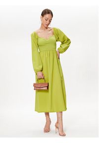 GESTUZ - Gestuz Sukienka codzienna Mist 10906893 Zielony Regular Fit. Okazja: na co dzień. Kolor: zielony. Materiał: wiskoza. Typ sukienki: proste. Styl: casual #4