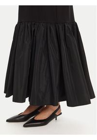 STAUD Spódnica maxi Hawthorne R25R6115PF Czarny Regular Fit. Kolor: czarny. Materiał: wiskoza