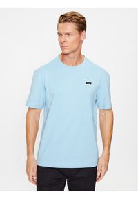Calvin Klein T-Shirt K10K110669 Niebieski Regular Fit. Kolor: niebieski. Materiał: bawełna #1