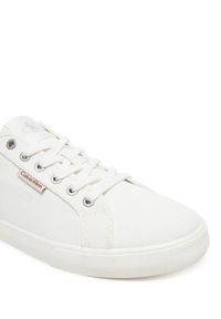 Calvin Klein Jeans Tenisówki Ess Vulc Low Mg Cv YM0YM01301 Biały. Kolor: biały. Materiał: materiał #3