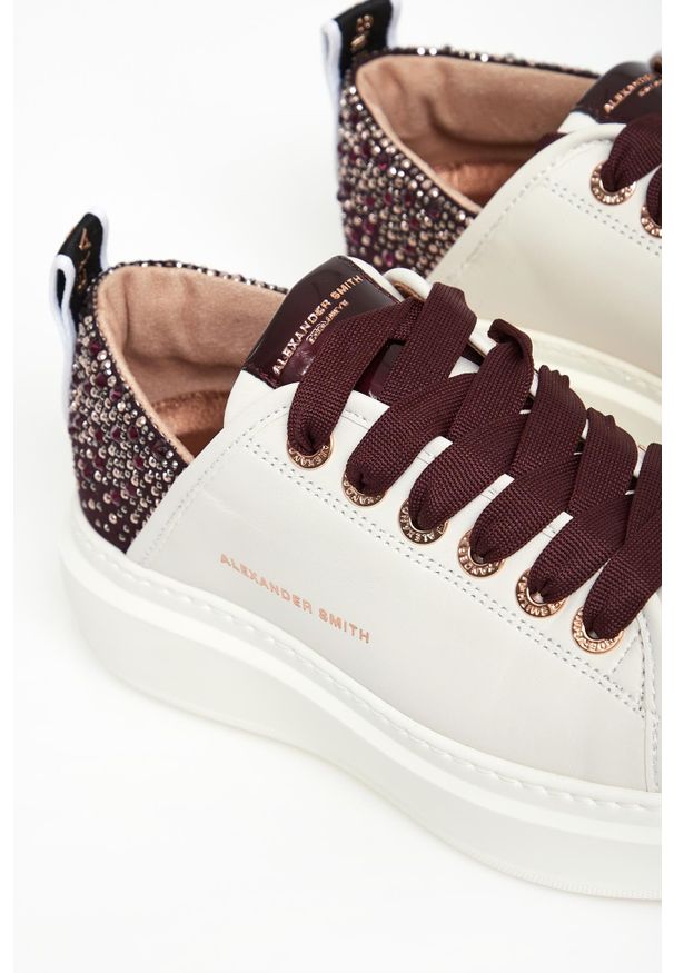 Alexander Smith - Sneakersy damskie skórzane Wembley ALEXANDER SMITH. Materiał: skóra