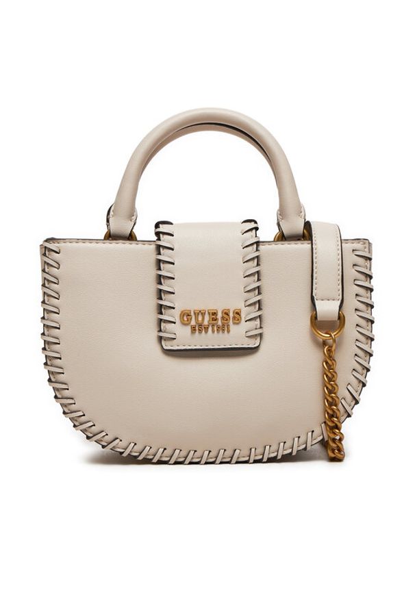 Guess Torebka Libera (BA) Mini-Bags HWBA90 02760 Beżowy. Kolor: beżowy. Materiał: skórzane