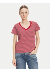 Levi's® T-Shirt Perfect Z 85341-0098 Czerwony Standard Fit. Kolor: czerwony. Materiał: bawełna
