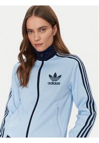 Adidas - adidas Bluza Beckenbauer JC5805 Błękitny Regular Fit. Kolor: niebieski. Materiał: bawełna, syntetyk #3
