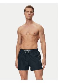 EA7 Emporio Armani Szorty kąpielowe 7M002001 AF14497 MC026 Czarny Regular Fit. Kolor: czarny. Materiał: syntetyk #4