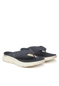 skechers - Skechers Japonki Go Walk Flex Sandal-Vallejo 229202/NVY Granatowy. Kolor: niebieski. Materiał: syntetyk #4