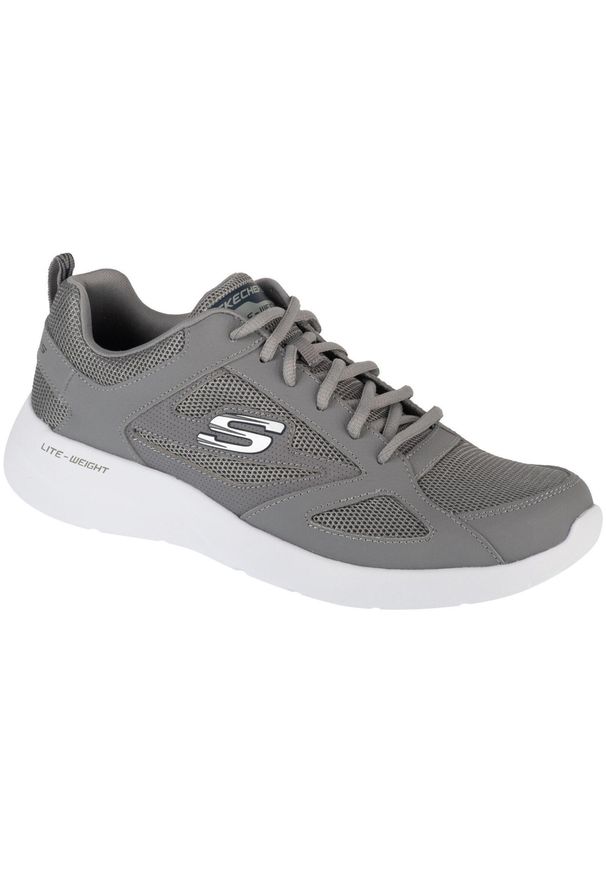 skechers - Buty sportowe Sneakersy męskie, Dynamight 2.0 - Fallford. Kolor: szary. Sport: turystyka piesza