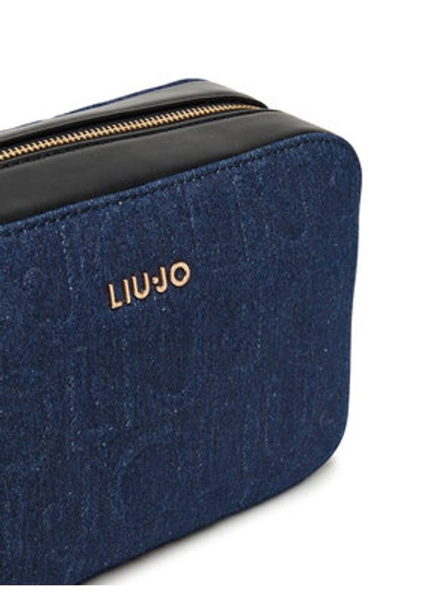 Liu Jo Torebka M camera Case AF5159 D0001 Niebieski. Kolor: niebieski. Materiał: skórzane