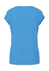 Pieces T-Shirt Billo 17078732 Niebieski Loose Fit. Kolor: niebieski. Materiał: wiskoza #3