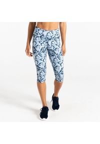 DARE 2B - Legginsy turystyczne damskie Influential 3/4. Kolor: czerwony. Materiał: poliester, materiał. Sport: fitness