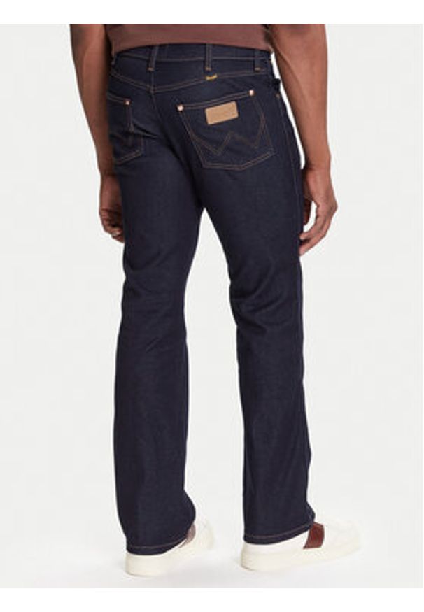 Wrangler Jeansy Wrancher 112373029 Granatowy Bootcut Fit. Kolor: niebieski