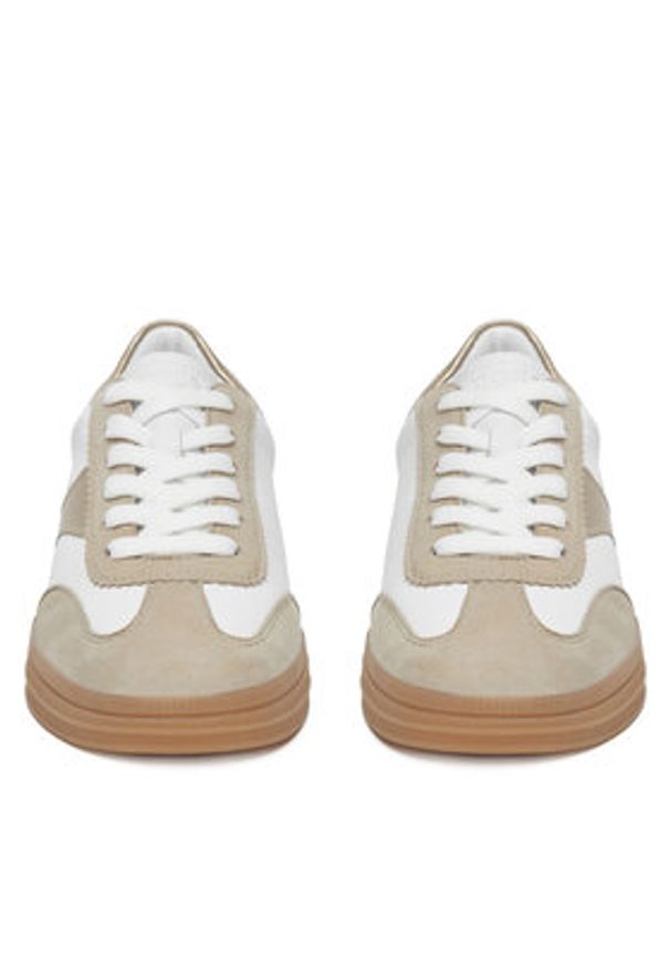 Remonte Sneakersy D2C01-81 Biały. Kolor: biały. Materiał: skóra